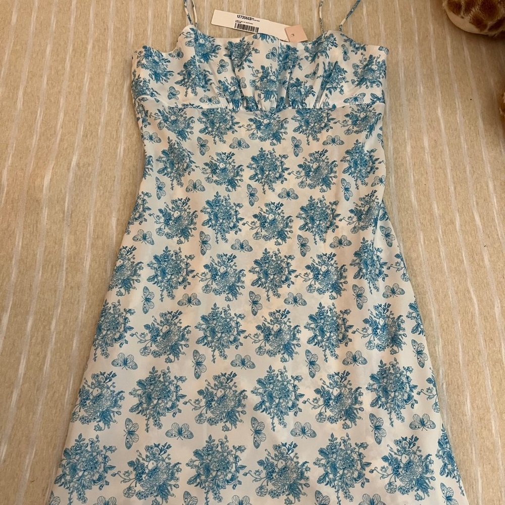 NWT Aqua (Bloomingdale's Brand) Satin Dress